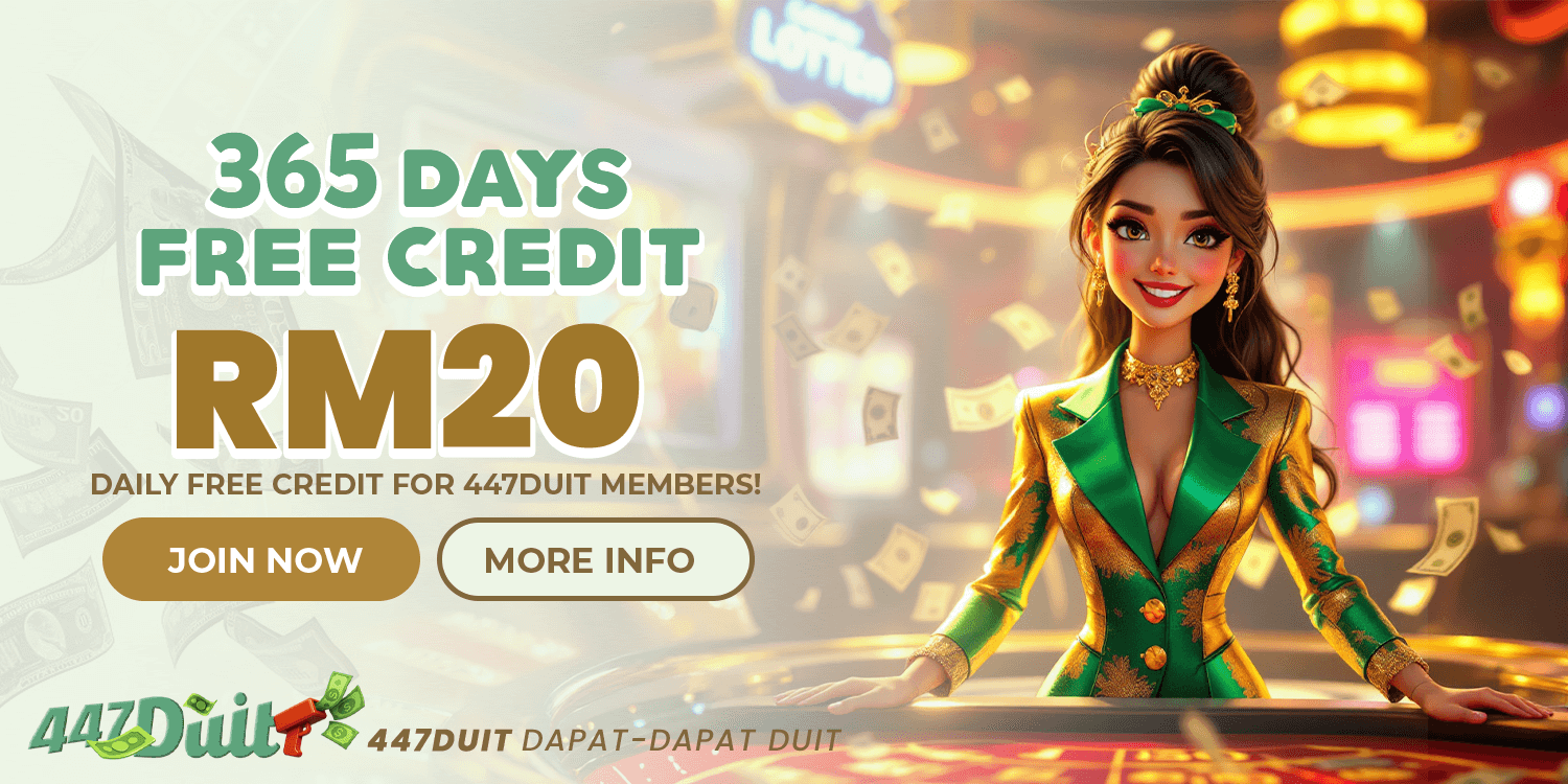 447duit free credit casino with no deposit