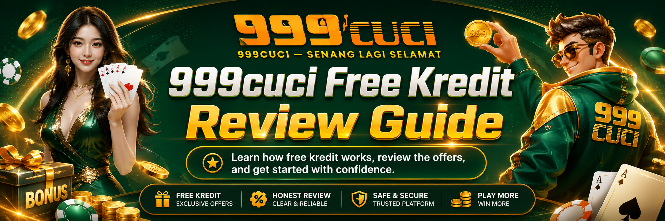 999cuci free kredit online casino malaysia